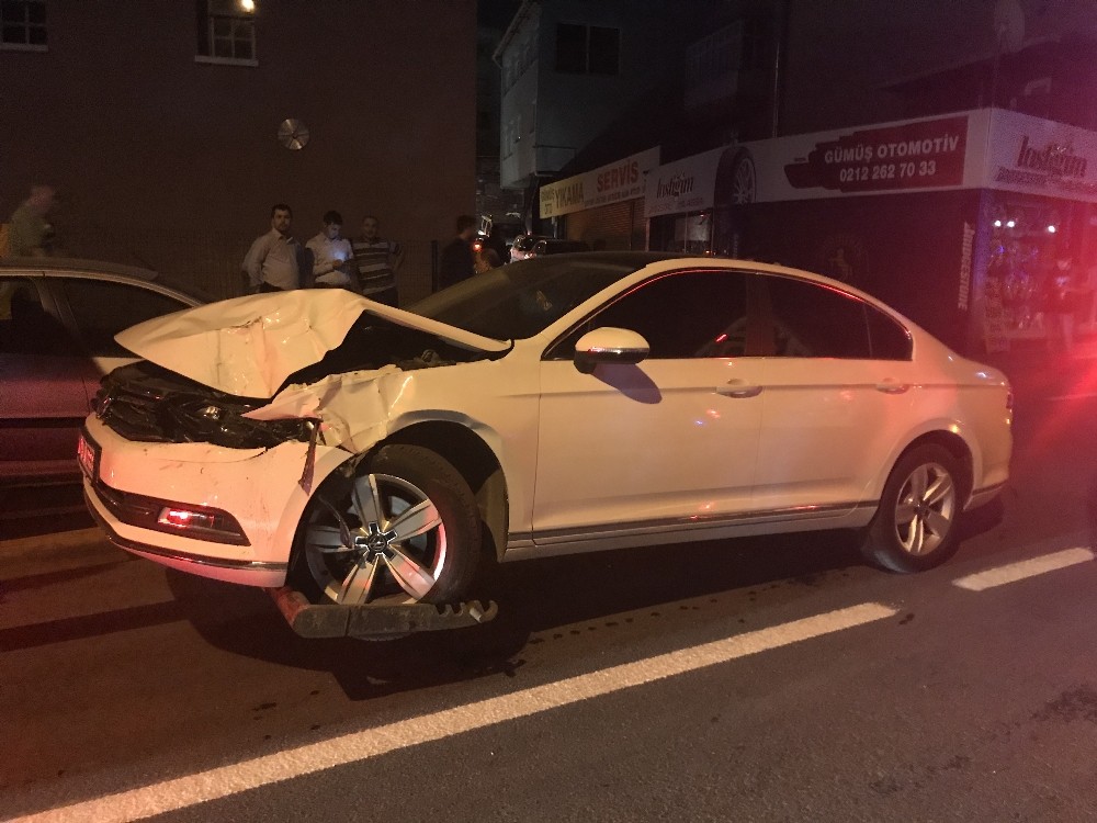 Beyoğlu’nda aracıyla takla atan sürücü aracını bırakıp kayıplara karıştı