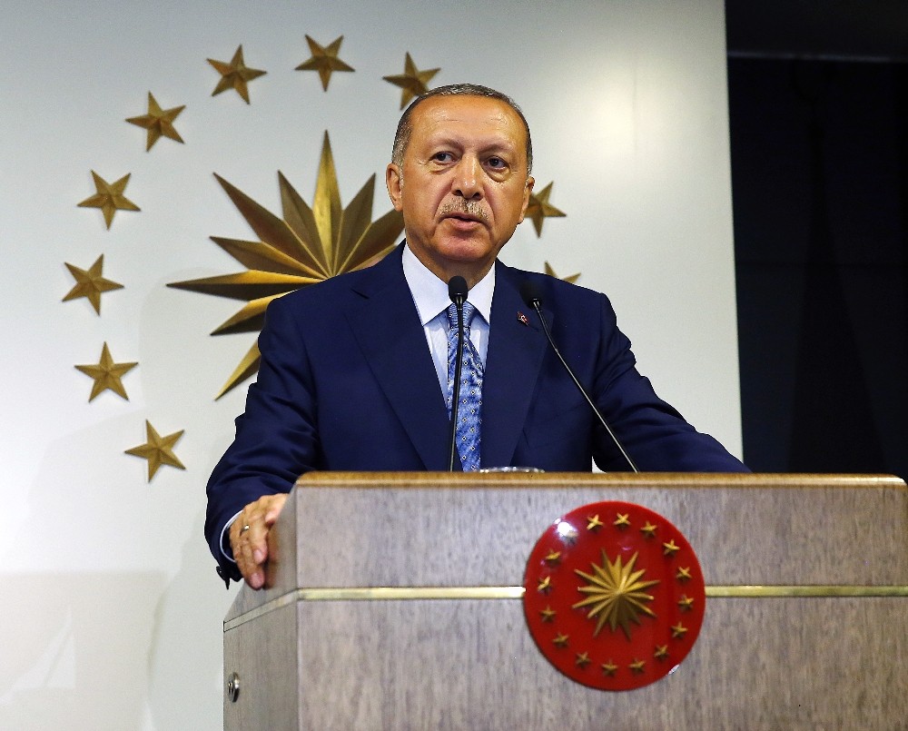 Cumhurbaşkanı Erdoğan: ″Gerginlikleri geride bırakıp, geleceğe yoğunlaşma zamanı″