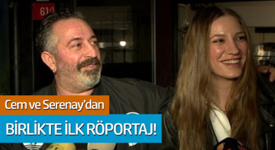 Cem Yılmaz ve Serenay Sarıkaya'dan Birlikte İlk Röportaj