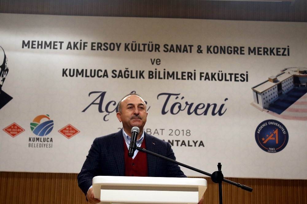 Çavuşoğlu: ”Türkiye Avrupa’nın sigortasıdır“