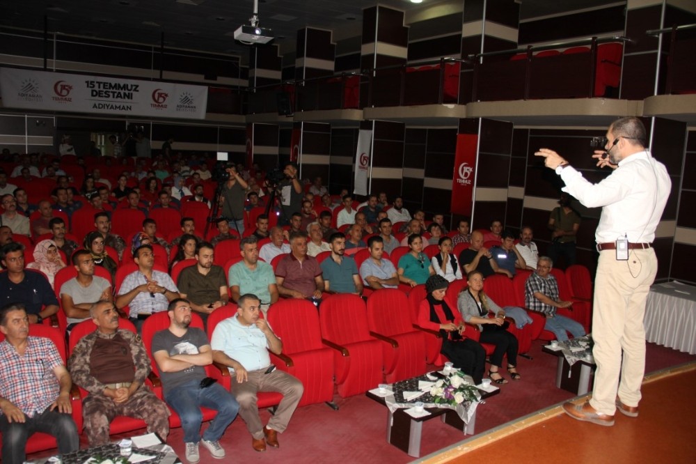 Adıyaman Belediyesi’nden 15 Temmuz Demokrasi Zaferi konferansı