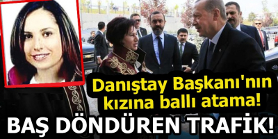 Danıştay Başkanının Kızına Ballı Atama!