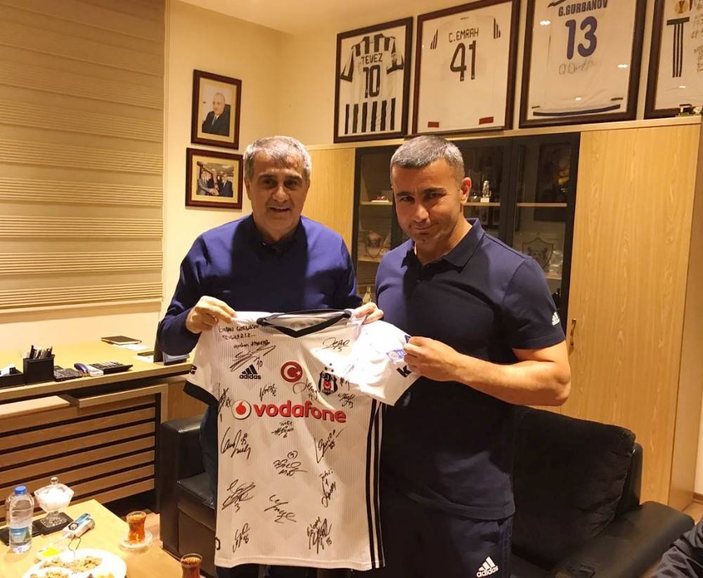 Şenol Güneş’ten Qarabağ Kulübü’ne ziyaret