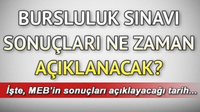 İOKBS bursluluk sınavı sonuçları açıklandı mı?