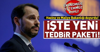 İşte Yeni Tedbir Paketi!