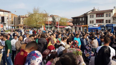 Madenciler Cumhuriyet Meydanı'nda toplandılar