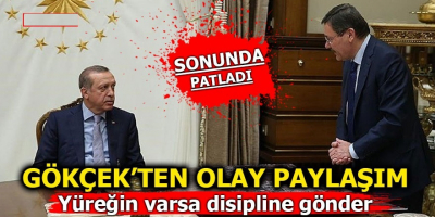 Melih Gökçek; ''Yüreğin Varsa Disipline Gönder''