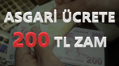 O İşyeri Asgari Ücrete 200 TL Zam Yaptı