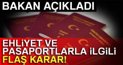 Pasaport ve ehliyet artık nüfus müdürlüklerinden alınacak