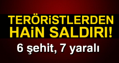 Siirt'te teröristlerden hain saldırı; Şehit ve yaralılar var