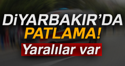 Son dakika: Diyarbakır'da patlama! Olay yerine ambulanslar sevk edildi, Diyarbakır patlama