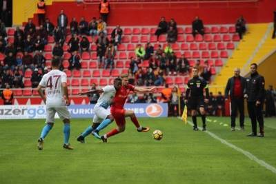 Süper Lig: Kayserispor: 0 - Trabzonspor: 0 (İlk yarı)