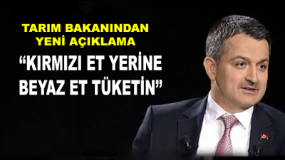 Tarım Bakanı'ndan Kırmızı Et Açıklaması