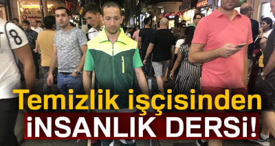 Temizlik İşçisinden İnsanlık Dersi