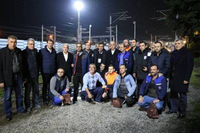 Türk-İş Genel Başkanı Ergün Atalay 2018’e işçilerle birlikte girdi