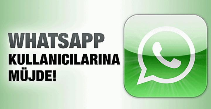 Whatsapp'tan Müjde Geldi!