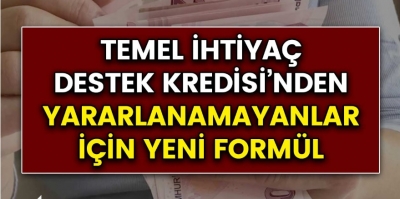 Ziraat bankası, Halkbank, Vakıfbank Temel ihtiyaç destek kredisinden faydalanamayanlar için formül!