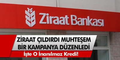 Ziraat Bankasından Görülmemiş Fırsat! Faiz Oranları Düşürüldü, Başvuru Rekoru Kırdı... 