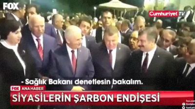 Saray Resepsiyonunda Şarbon Korkusu: 